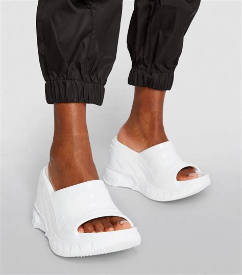 givenchy slides women white|Givenchy marshmallow slides 35.